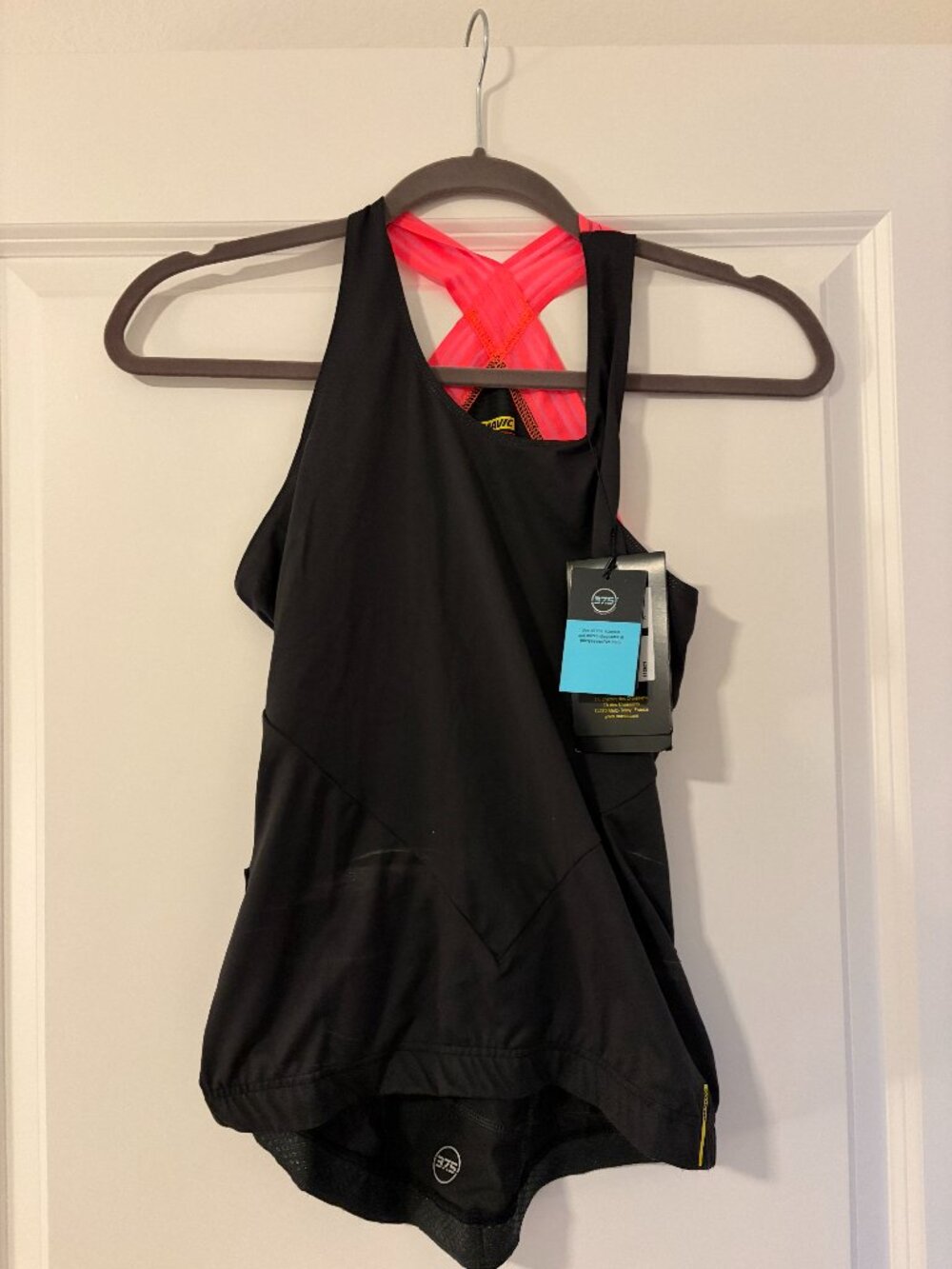 2 for 1 - NWT Mavic Sequence Twist Cycling Tanks S 2 Pack Black + Jazzy